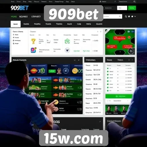 Experiência de usuário destaca-se no site 909bet